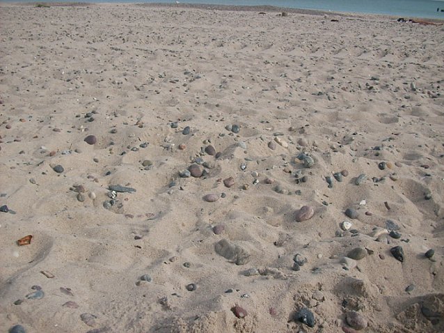 Bild: Steine am Strand
