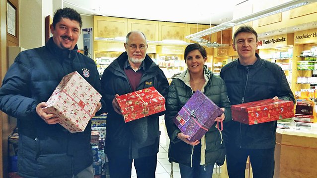 Bild: Weihnachten im Schuhkarton 2016