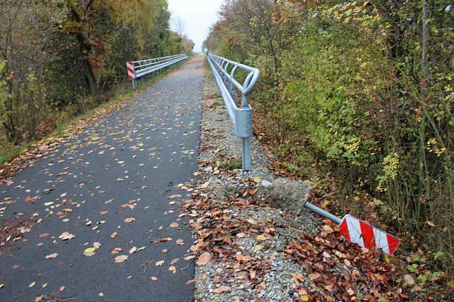 Bild: Vandalismus in der Region