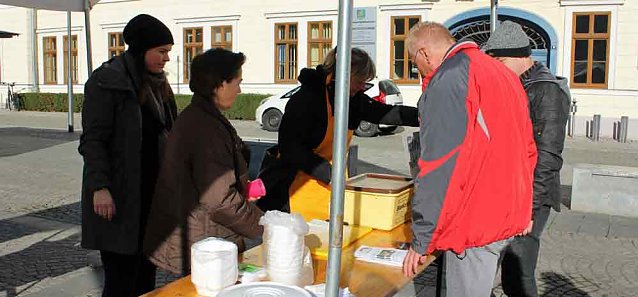 Bild: Einmal essen macht zweimal satt