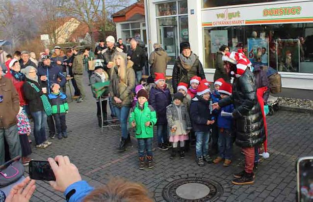 Bild: Der Nikolaus kam nach Jecha
