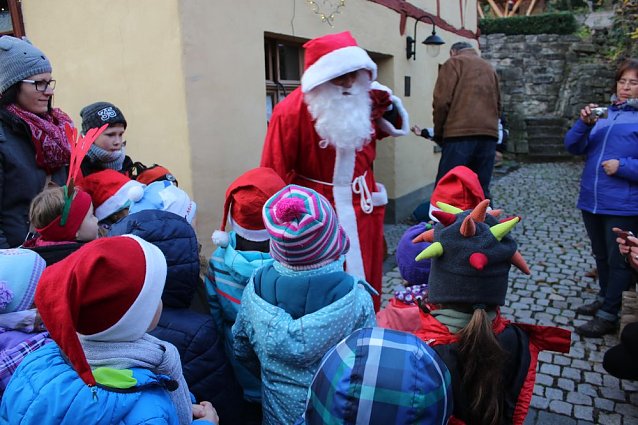 Bild: Der Weihnachtsmann kam nach Jechaburg