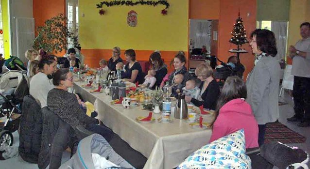 Bild: Weihnachtsfr&uuml;hst&uuml;ck mit der B&uuml;rgermeisterin