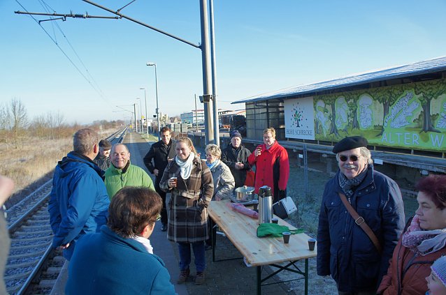 Bild: Wandbild Hohe Schrecke eingeweiht