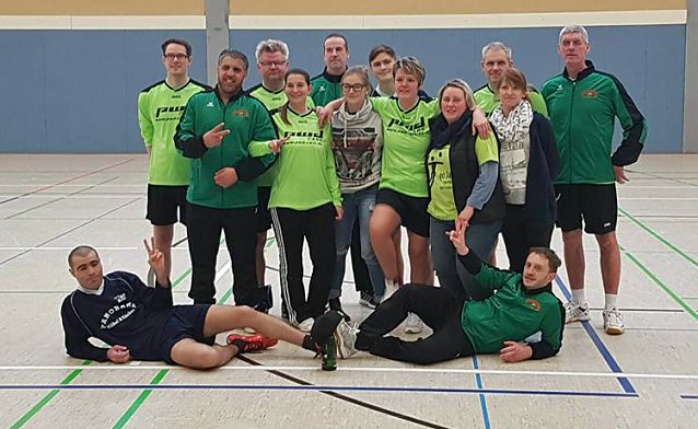 Bild: Faustballer stellen sich vor