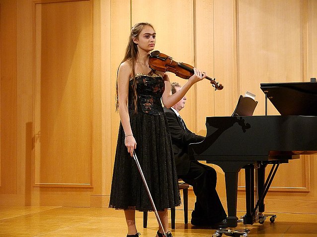 Bild: Violinenkonzert mit Klavier
