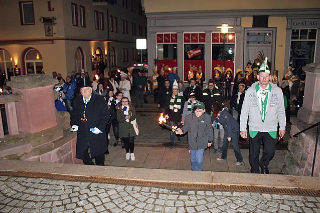 Bild: Nubbel den Flammen &uuml;bergeben