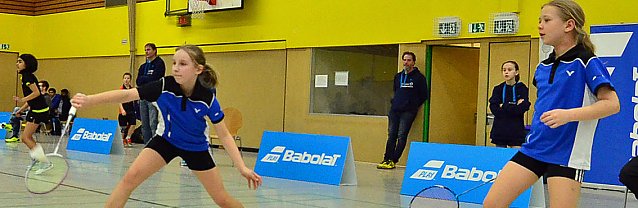 Bild: BABOLAT German Masters U11 im Badminton