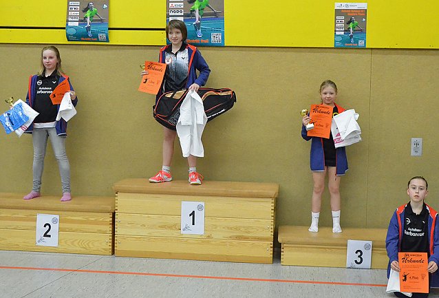 Bild: BABOLAT German Masters U11 im Badminton