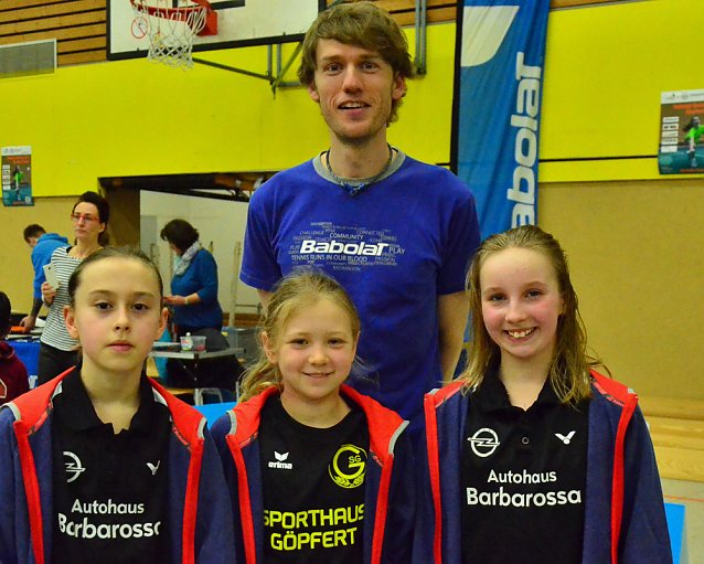 Bild: BABOLAT German Masters U11 im Badminton