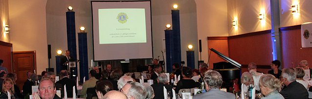Bild:  Festveranstaltung 25 Jahre Lions Club