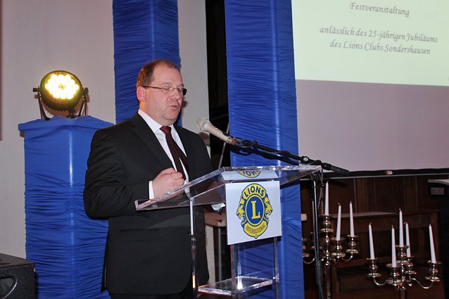 Bild:  Festveranstaltung 25 Jahre Lions Club
