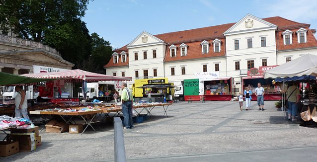 Bild: Marktschreier in Sondershausen