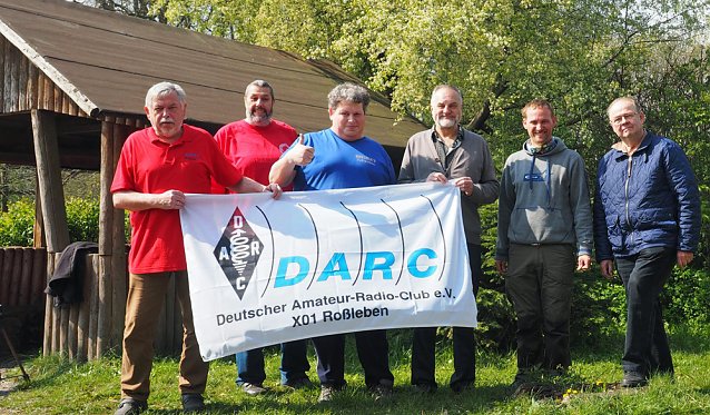 Bild: "Burgentag" der Funkamateure