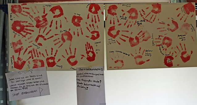 Bild: Wettbewerbe im Zeichen der Roten Hand
