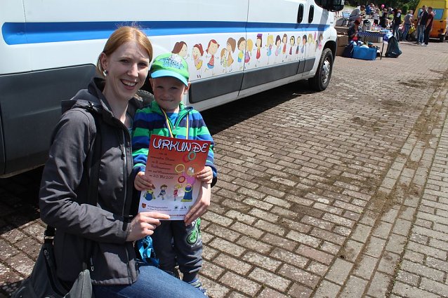 Bild: Familiensportfest in Bad Frankenhausen