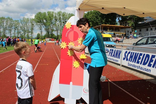 Bild: Familiensportfest in Bad Frankenhausen