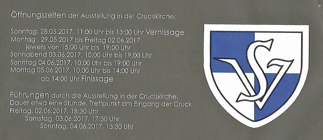 Bild: Ausstellung in Cruciskirche