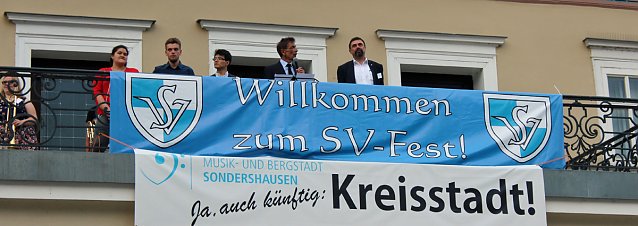 Bild: SV Fest zum 150 j&auml;hrigen Bestehens er&ouml;ffnet