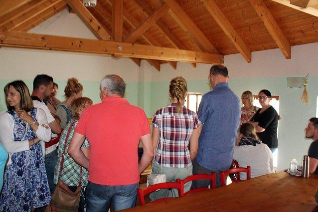 Bild:  Ansturm auf das Hoffest