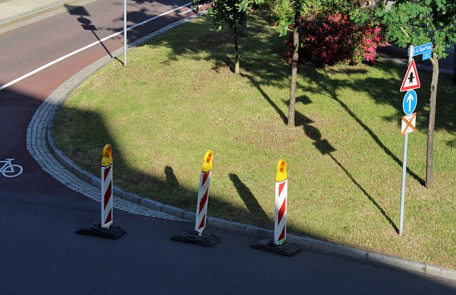 Bild: Wezel-Stra&szlig;e gesperrt