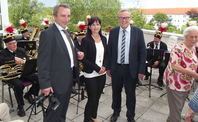 Bild: Z&uuml;nftiges Sommerfest im Betreuten Wohnen im Borntal