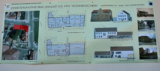 Bild: Spatenstich f&uuml;r Erweiterungsanbau an der Kita Sonnenschein