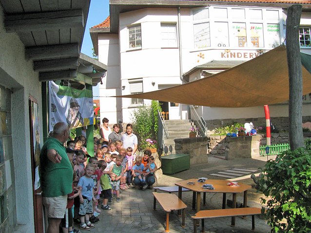 Bild: Verkehrssicherheitstag der Kita Kindervilla Bad Frankenhausen