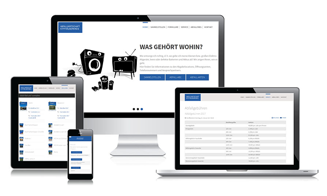 Bild: Umzug bei der Abfallwirtschaft online melden