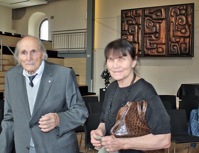 Bild: Ausstellung von Heinz Scharr er&ouml;ffnet