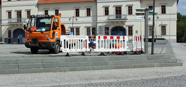 Bild: Wochenmarkt in der Fu&szlig;g&auml;ngerzone