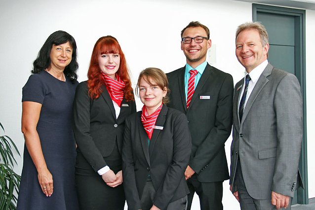 Bild: Berufsstart in der Kyffh&auml;usersparkasse