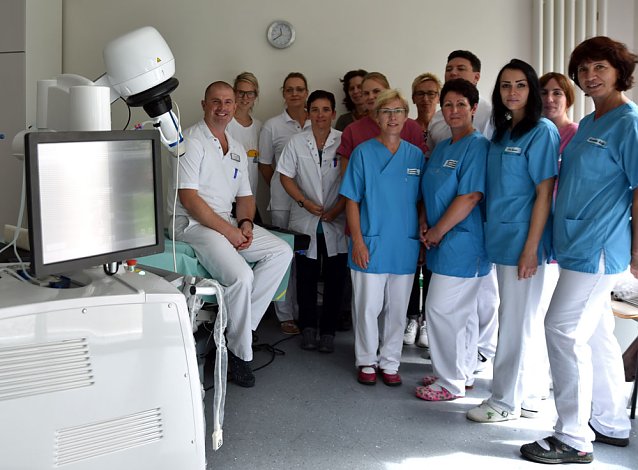 Bild: Einf&uuml;hrung der hochfokussierten Ultraschall-Therapie