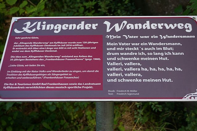 Bild: Willkommen auf dem Kyffh&auml;user