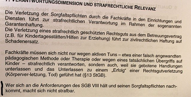 Bild: Schutzauftrag der Jugendhilfe