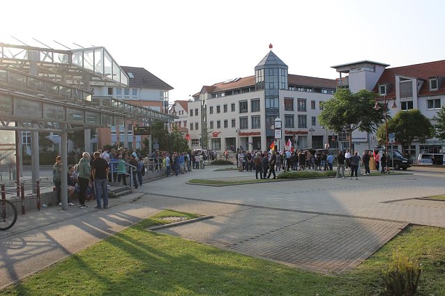 Bild: Demo in Sondershausen