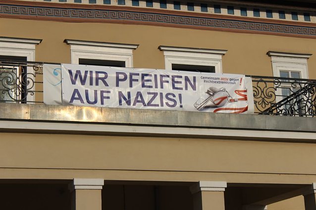 Bild: Demo in Sondershausen