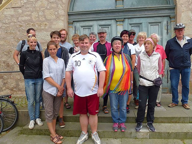 Bild: Fahrradtour mit Orgelkonzert