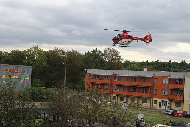 Bild: Ungew&ouml;hnlicher Landeplatz
