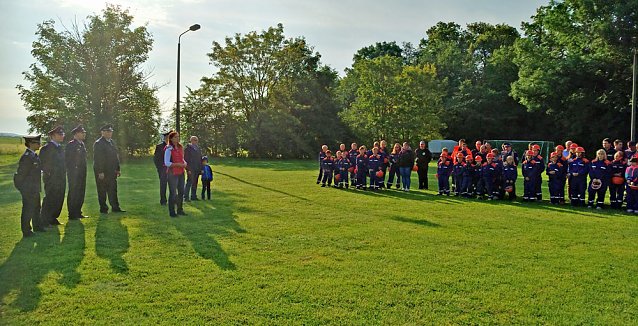 Bild: Kreisausscheid der jungen Feuerwehrleute