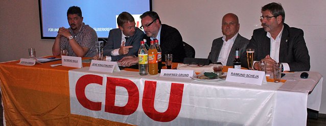 Bild: Beschl&uuml;sse des Kreisparteitags der CDU Kyffh&auml;userkreis