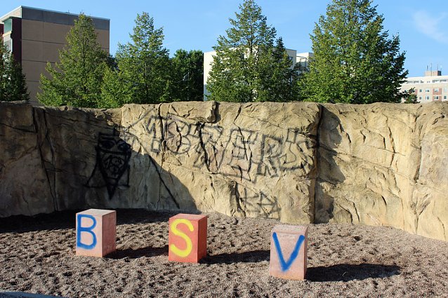 Bild: Vandalismus wohin man schaut?