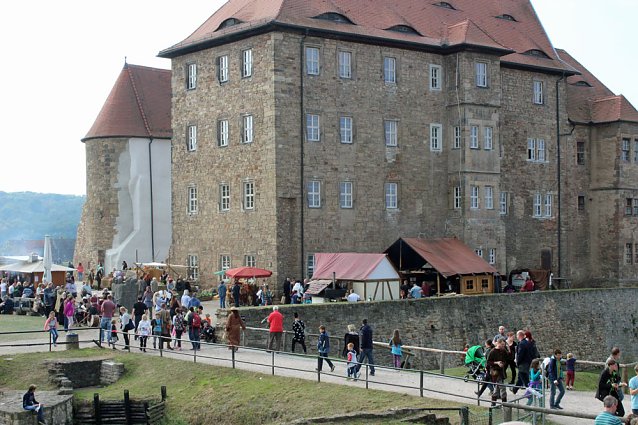 Bild: Wasserburg  Heldrungen ein Besuchermagnet