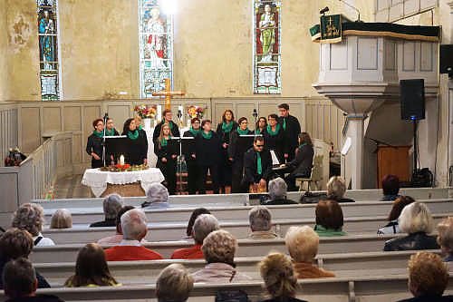 Bild: GospelThur in der Kirche Clingen begeisterte die G&auml;ste