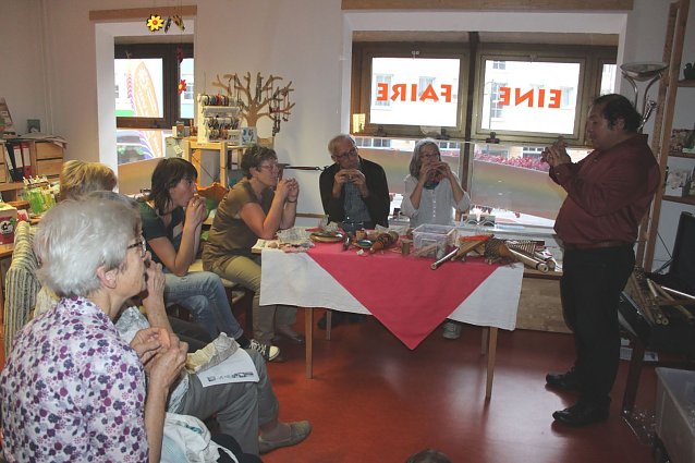 Bild: Zum Jubil&auml;um ein Musik-Workshop