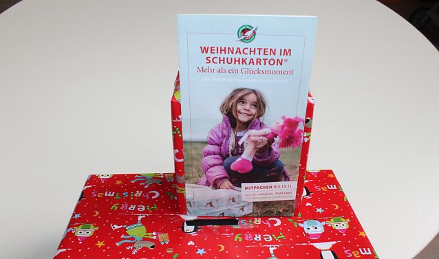 Bild: Aktion WEIHNACHTEN IM SCHUHKARTON