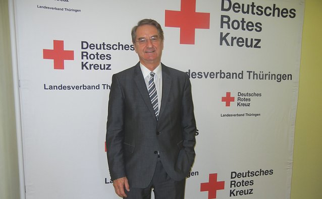 Bild: Prof. Reinhard F&uuml;nfst&uuml;ck neuer DRK-Landesarzt