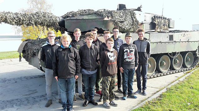 Bild: Patenschaft der Stadt Artern mit dem Panzerbataillon 393