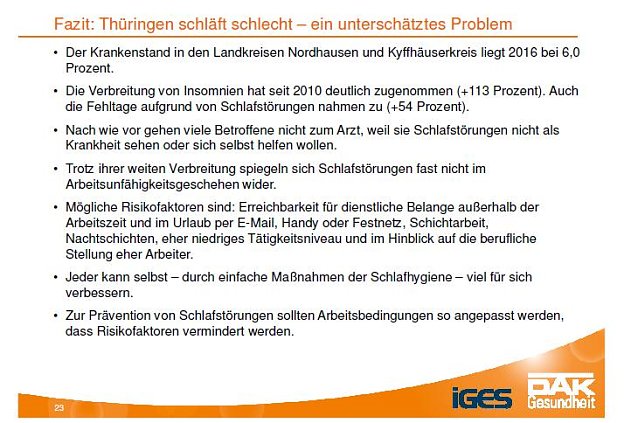 Bild: &Uuml;ber 80 Prozent der Th&uuml;ringer leiden unter Schlafproblemen
