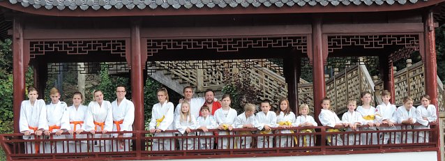 Bild: Vereinsfoto im Chinesischen Garten